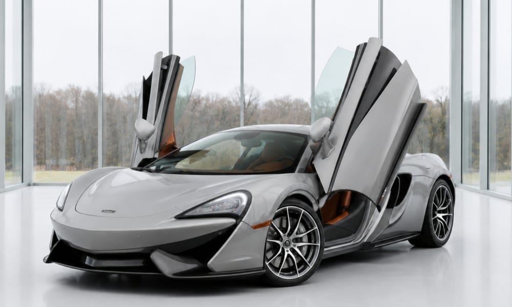 McLaren 570S, gray